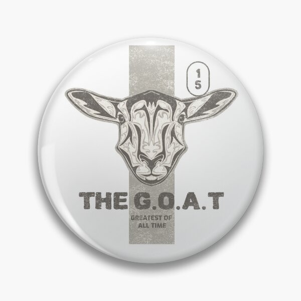 Artikelvorschau, Die Ziege 15 - Die größte aller Zeiten - G.O.A.T. entworfen und verkauft von Ema Roberts.