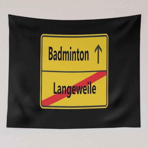 Item preview, Langeweile? Badminton! designed and sold by NT99.