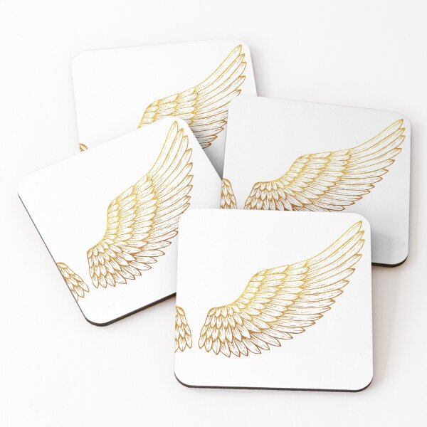 Item preview, Gold Angel wings designed and sold by Inc-Solutions.