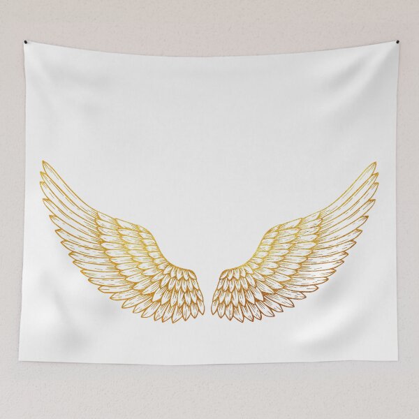 Item preview, Gold Angel wings designed and sold by Inc-Solutions.