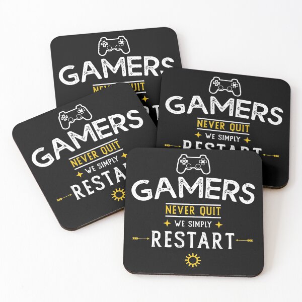 Item preview, Gamers Never Quit We Simply Restart designed and sold by wingstar.
