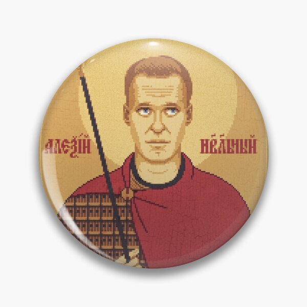 Item preview, Alexey Navalny The Great Martyr designed and sold by curlymario.