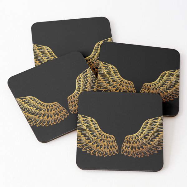 Item preview, Gold Angel wings designed and sold by Inc-Solutions.