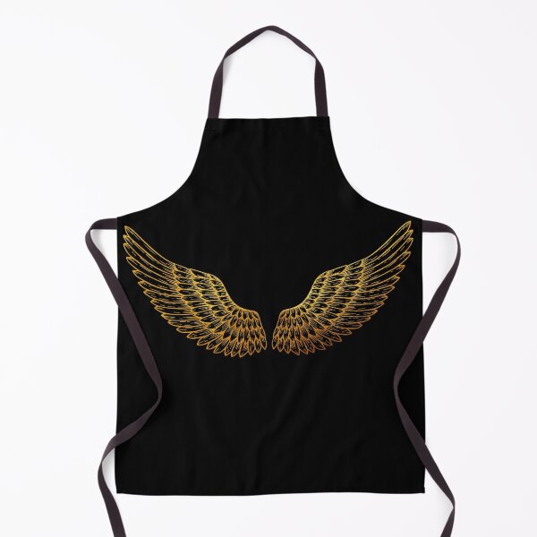 Item preview, Gold Angel wings designed and sold by Inc-Solutions.