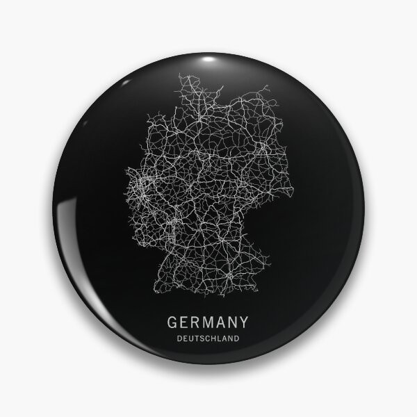 Item preview, German Road Map designed and sold by clarkstpress.