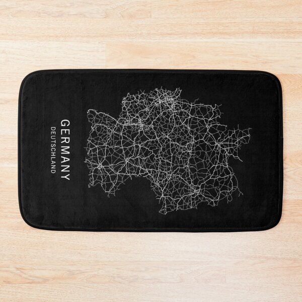 Item preview, German Road Map designed and sold by clarkstpress.