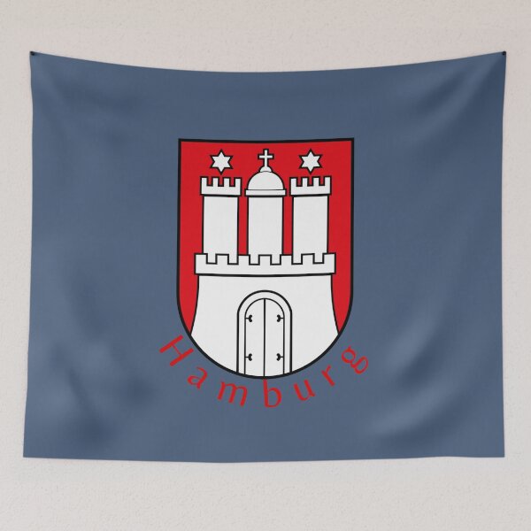 Item preview, Hamburg Wappen, wappen Hamburg designed and sold by Stratoguayota.