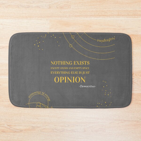 Item preview, Ancient Greek Philosopher Democritus and Space quote designed and sold by ClassicalGreece.