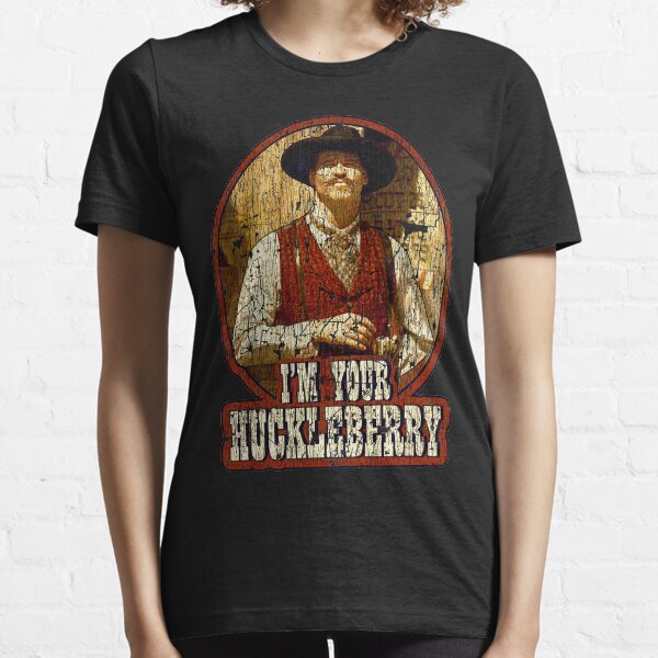 90's Western Classic Doc Holliday-I'm Your Huckleberry Vintage Essential T-Shirt