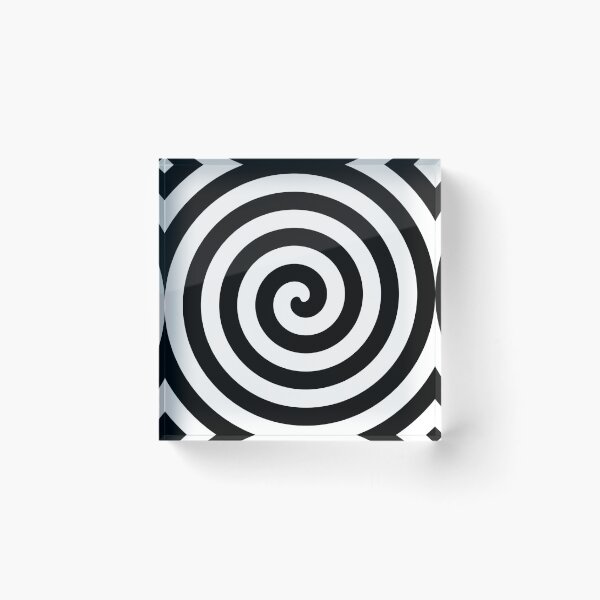 Item preview, Psychedelic Hypnotic Swirl - Black and White designed and sold by Wizzles Emporium.