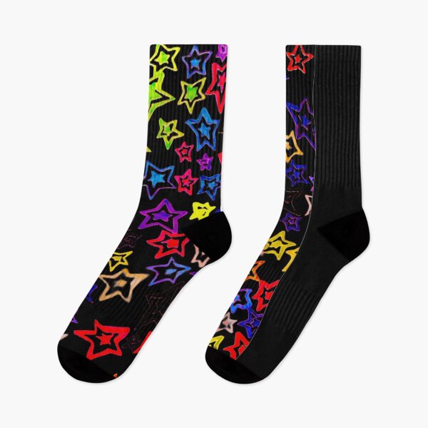 Item preview, Dark Sky, Rainbow Stars designed and sold by BekahS.