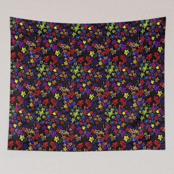 Item preview, Dark Sky, Rainbow Stars designed and sold by BekahS.