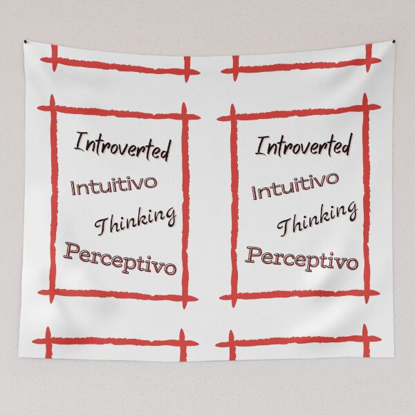 Item preview, INTP Introverted Intuitive thinking perceptive designed and sold by LaPaoTorres.