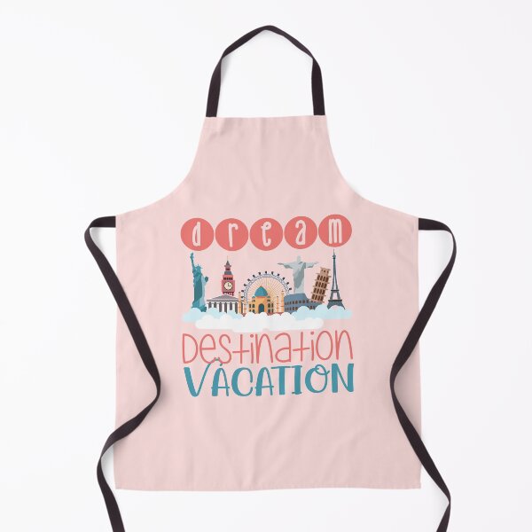 Item preview, Dream Destination Vacation - On Pink designed and sold by PawsitiveMum.