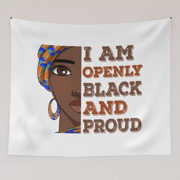 Item preview, OPENLY BLACK AND PROUD designed and sold by FADIS.