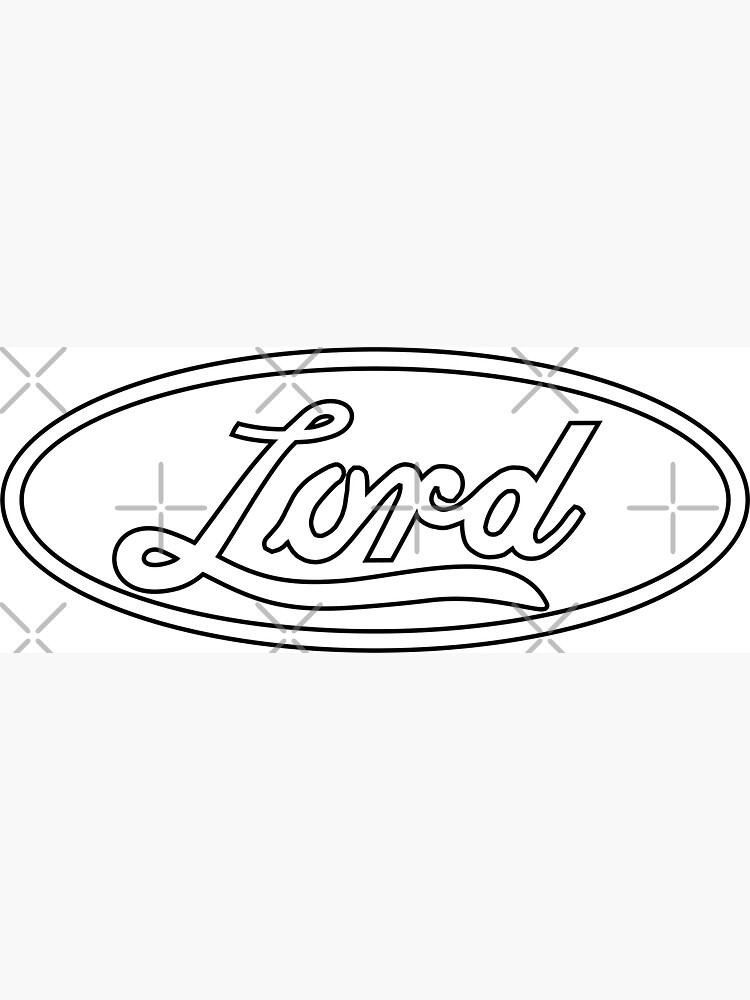 How to draw the Ford logo step by step 