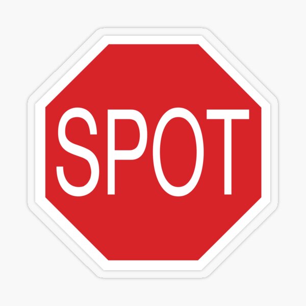 yield sign stickers redbubble