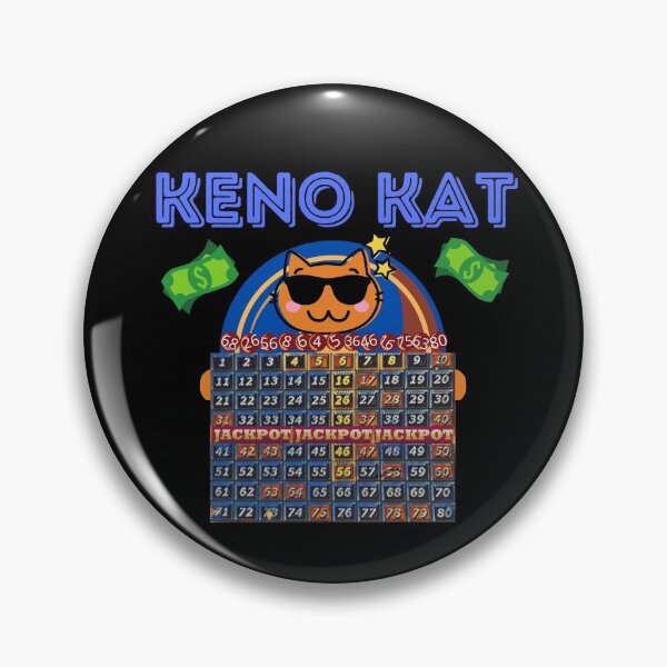 Item preview, Funny Keno Gambling Cat designed and sold by SloganExpress.