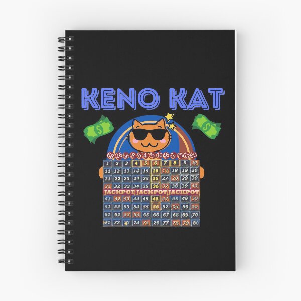 Item preview, Funny Keno Gambling Cat designed and sold by SloganExpress.