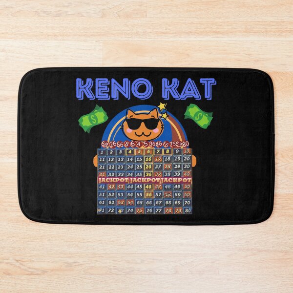 Item preview, Funny Keno Gambling Cat designed and sold by SloganExpress.