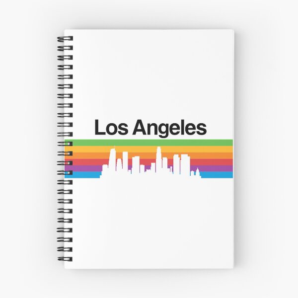Item preview, Los Angeles Skyline, Color Gradient - White designed and sold by DionBlaster.