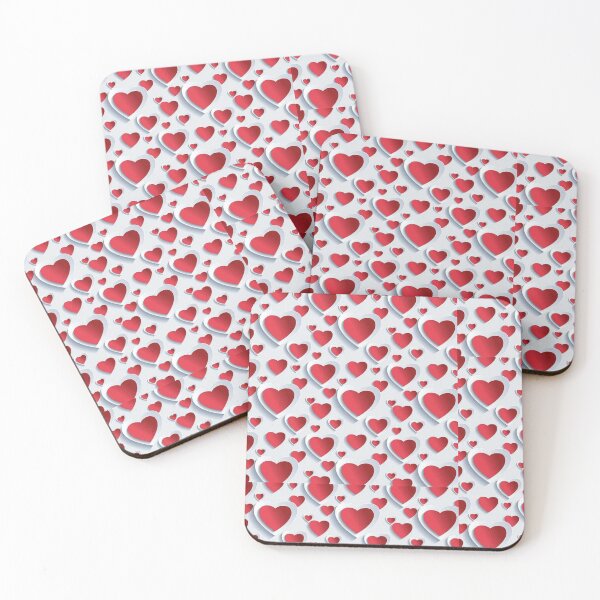 Item preview, Pink heart ,pattern heart designed and sold by Ripoubsb.