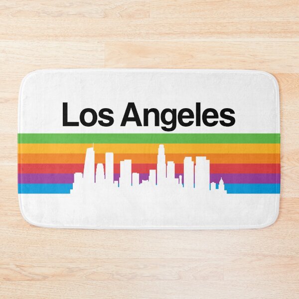 Item preview, Los Angeles Skyline, Color Gradient - White designed and sold by DionBlaster.