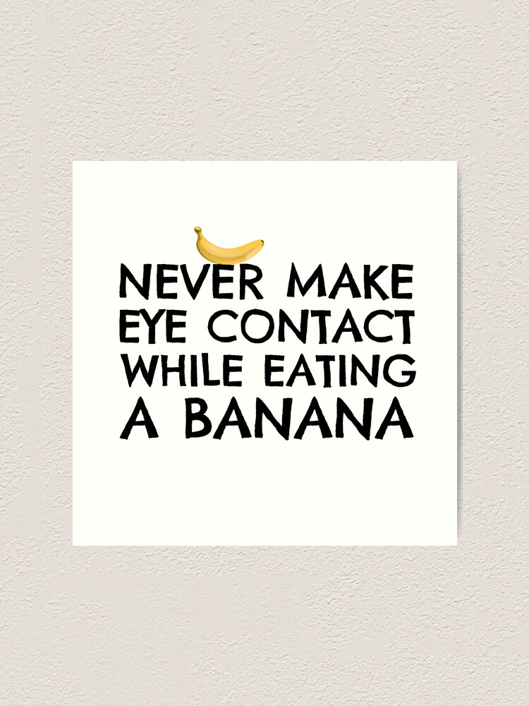 Alternate view of Funny Humour Dick Joke Banana Sex Art Print