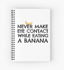 Funny Humour Dick Joke Banana Sex Spiralblock
