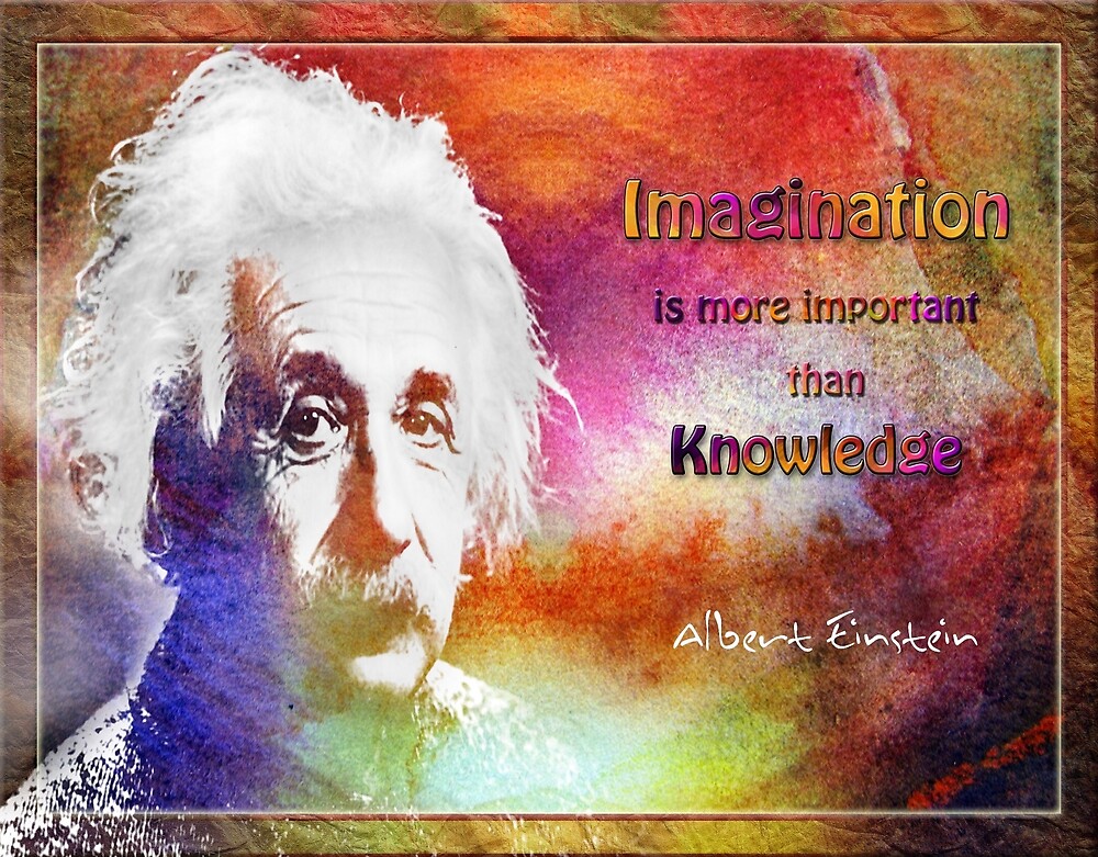 Einstein- imagination by amira