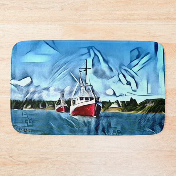 Item preview, 021021dd5 Boats in the bay designed and sold by Campbell Gallery.