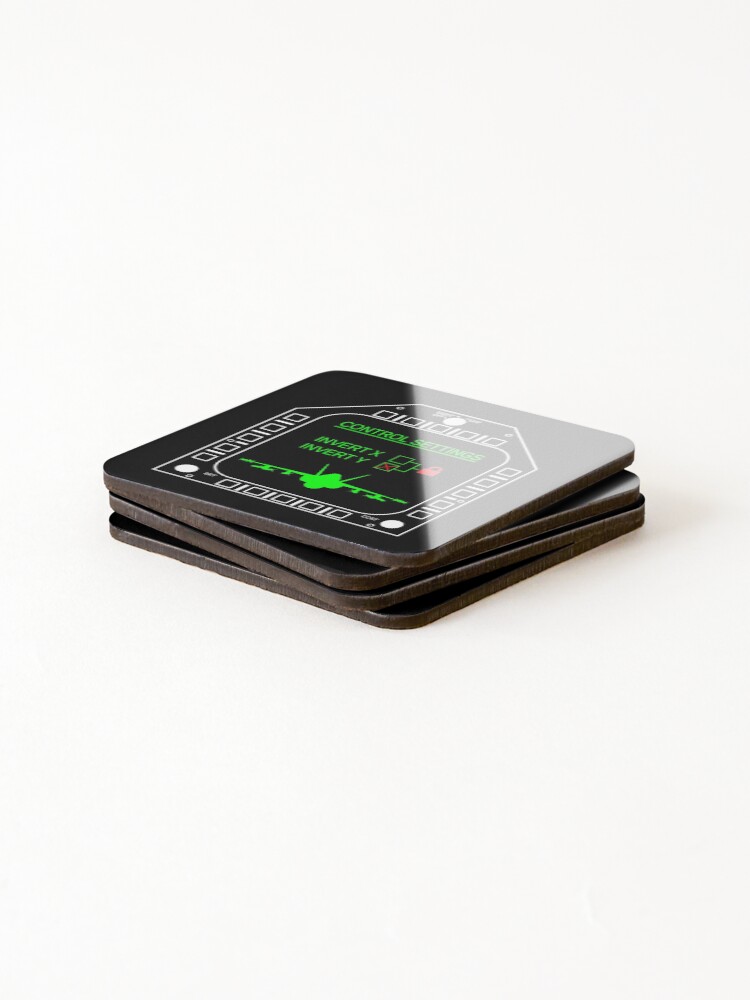 Thumbnail 4 of 5, Coasters (Set of 4), Control Settings designed and sold by CCCDesign.