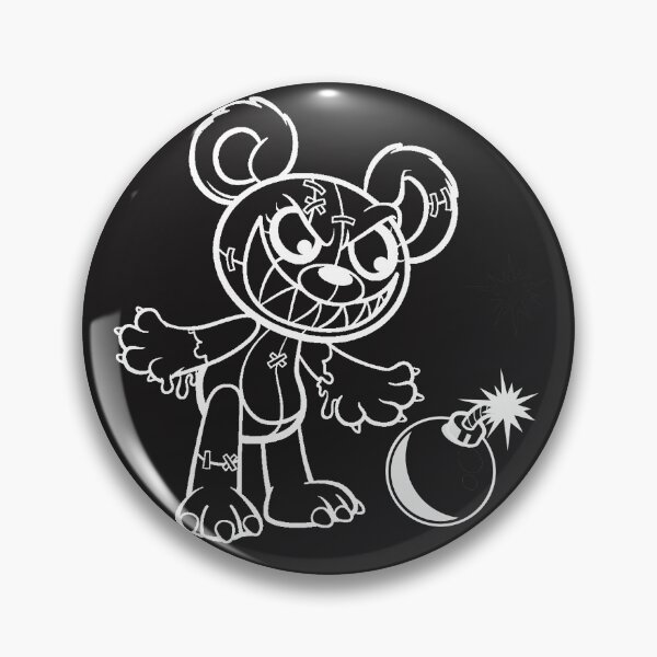 Item preview, Bomb Bear White Lined designed and sold by hych1230.