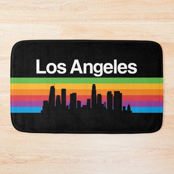 Item preview, Los Angeles Skyline, Color Gradient - Black designed and sold by DionBlaster.