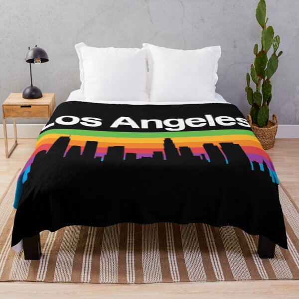 Item preview, Los Angeles Skyline, Color Gradient - Black designed and sold by DionBlaster.