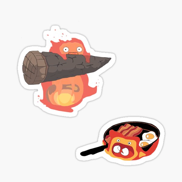 Calcifer Pegatina