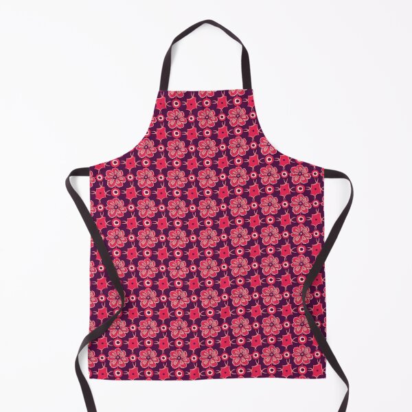 Item preview, Floral Link Pattern Pink and Red - Hand Drawn designed and sold by DeAnne Bedier.