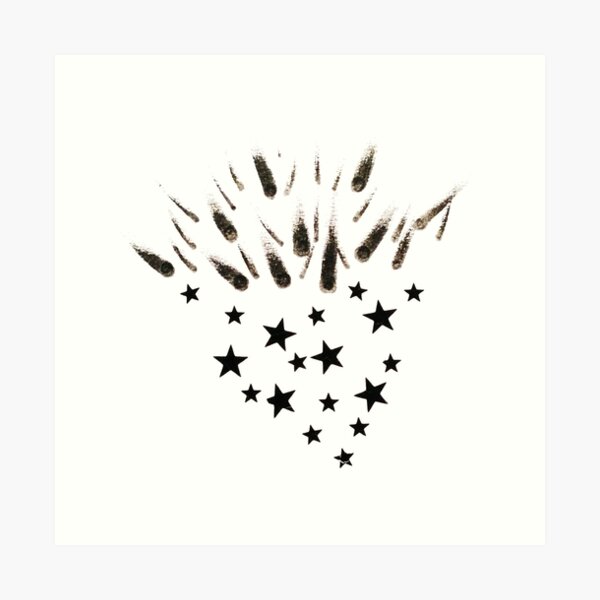 Shooting Stars Art Print