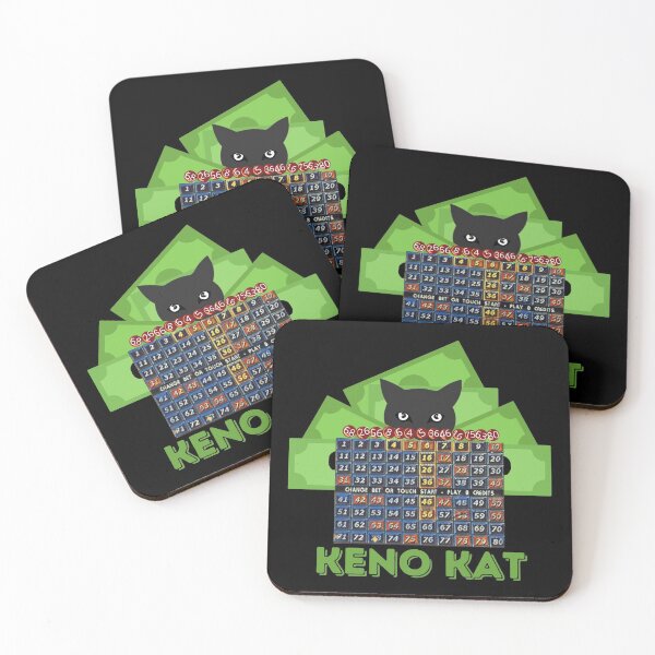Item preview, Funny Keno Gambling Cat designed and sold by SloganExpress.
