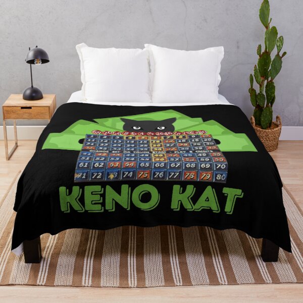 Item preview, Funny Keno Gambling Cat designed and sold by SloganExpress.