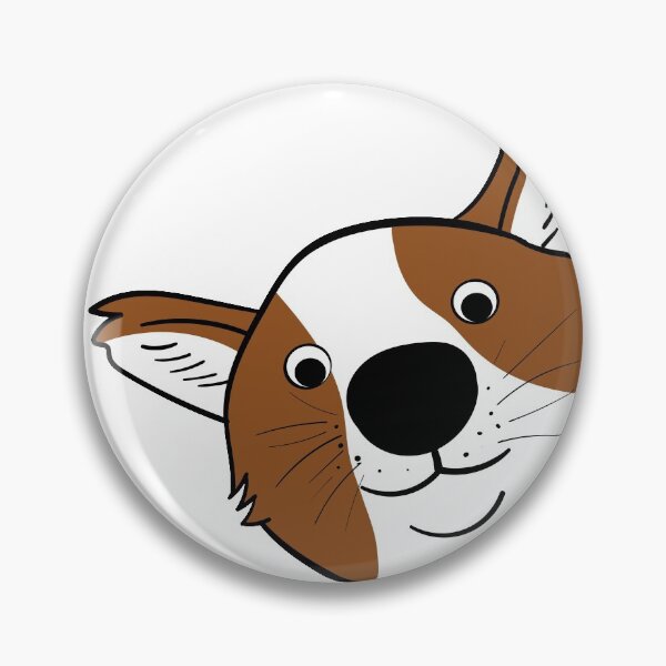 Artikelvorschau, Spähender Hund entworfen und verkauft von Craftyhooves.