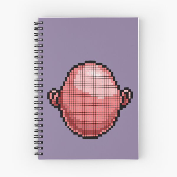 Item preview, blank face pixels salmon designed and sold by theZcreations.