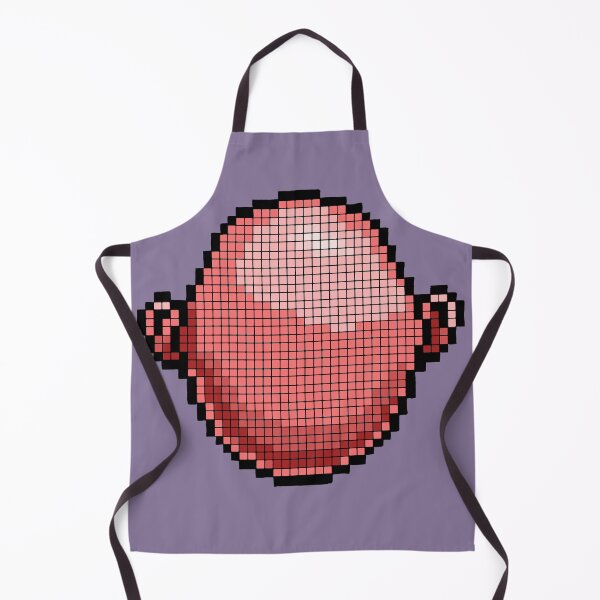 Item preview, blank face pixels salmon designed and sold by theZcreations.