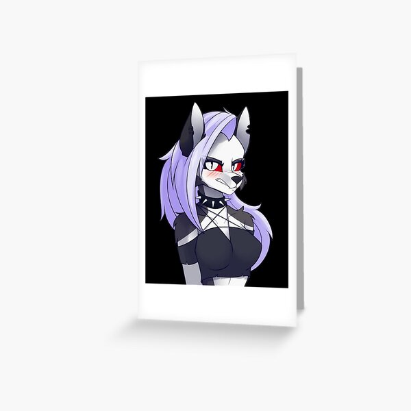 Helluva Boss Loona Greeting Card For Sale By Medouahyb Redbubble