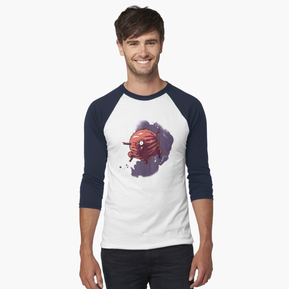 Item preview, Baseball ¾ Sleeve T-Shirt designed and sold by quadruplet.
