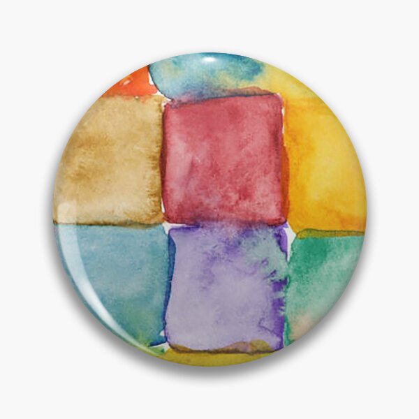 Item preview, Watercolor color block squares, graphic design designed and sold by Nostrathomas66.