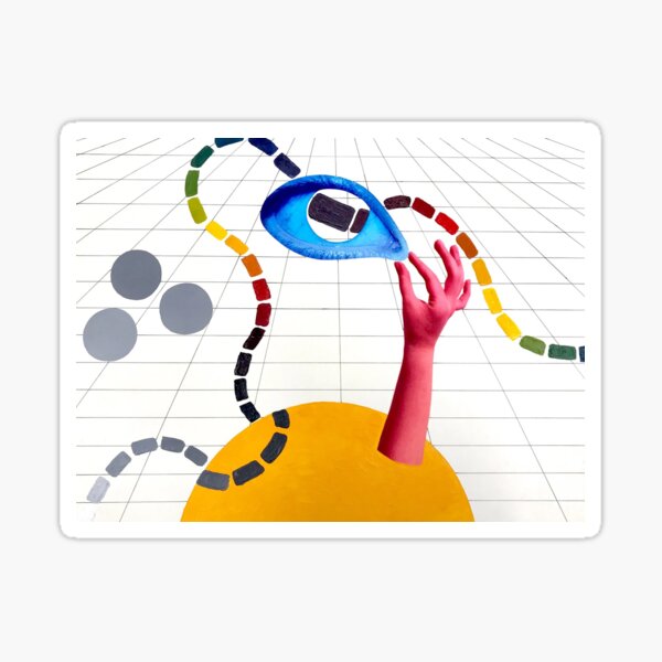 Abstract Space 3 Sticker