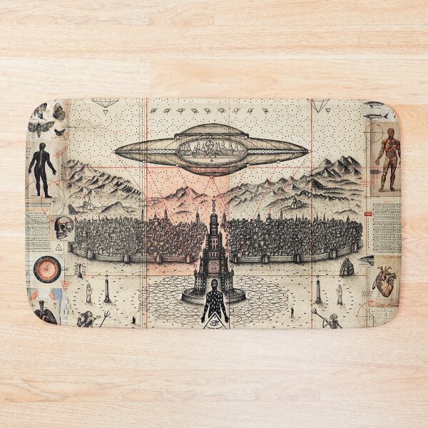 Item preview, Ancient Gnostic Occult Alchemy Tableau designed and sold by GuyBlank.