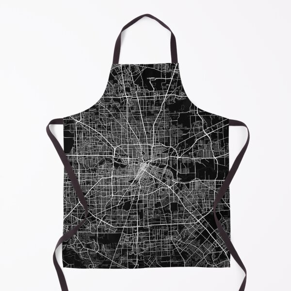 Item preview, Houston City Map of Texas, USA - Full Moon designed and sold by deMAP.