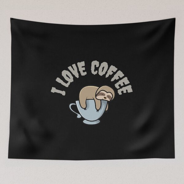 Item preview, I love coffee - Gift For Coffee Lovers designed and sold by Tawfiktyson.